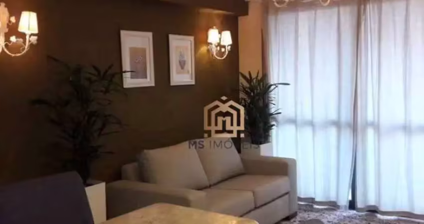Lindo flat, mobiliado, limpeza diária, 1 Vaga, Locação sem burocracia na melhor localização de Moema.