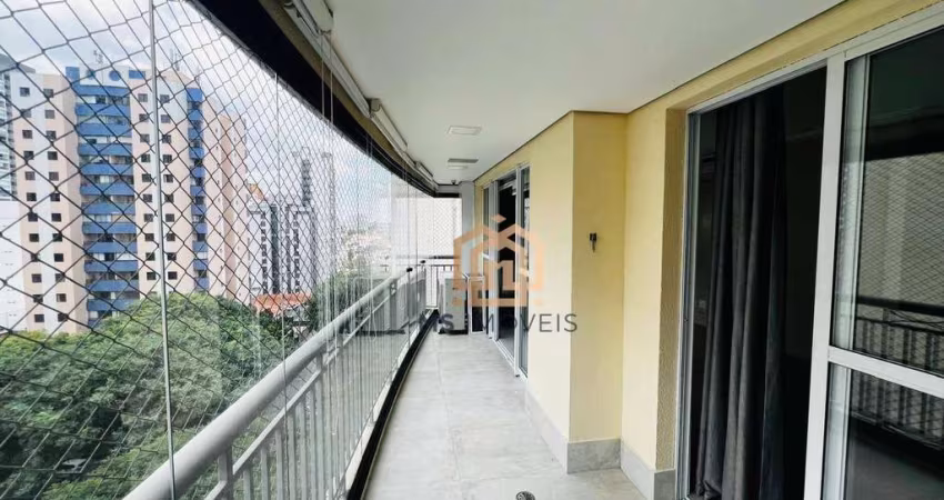 Apartamento á VENDA 142m², 3 Quartos, sendo 3 Suítes, Vila Mariana-São Paulo