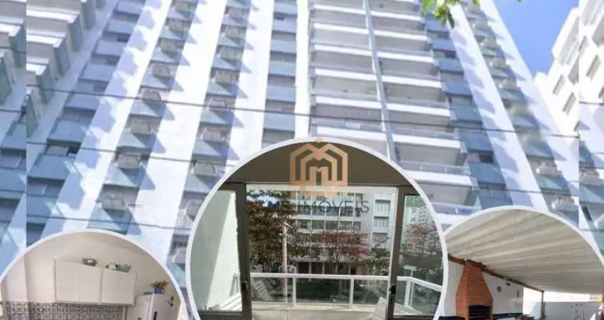 Apartamento com 3 dormitórios à venda, 85 m² por r$ 540.000,00 - centro - guarujá/sp
