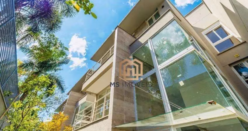 Casa com 4 dormitórios, 424 m² - venda por r$ 4.650.000,00 ou aluguel por r$ 37.500,00/mês - jardim cordeiro - são paulo/sp
