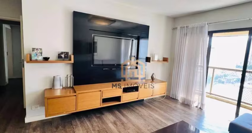 Apartamento com 3 dormitórios à venda, 128 m² por r$ 1.950.000,00 - moema - são paulo/sp