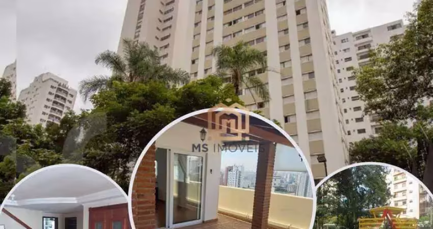 Apartamento com 4 dormitórios à venda, 445 m² por r$ 2.400.000,00 - campo belo - são paulo/sp