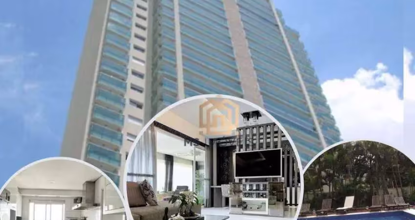 Apartamento com 3 dormitórios à venda, 204 m² por r$ 4.800.000,00 - moema - são paulo/sp