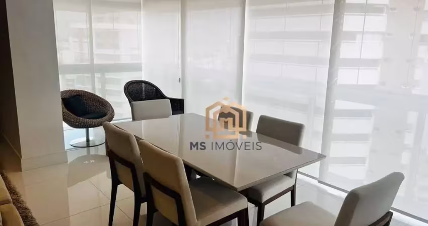 Lindo apto para locação com 155m ² e 3 vagas com lazer no paraíso!!!