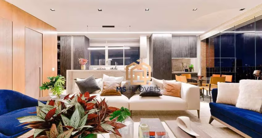 Apartamento á venda 135m², 2 quartos, sendo 2 suites - itaim bibi - são paulo/sp