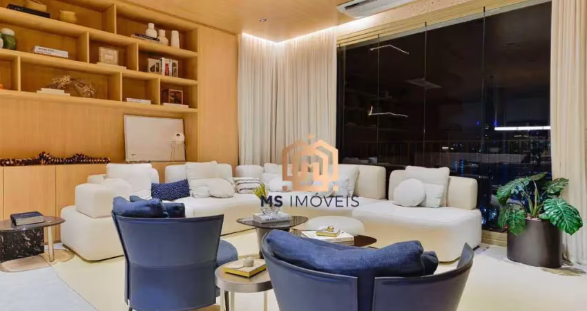 Apartamento á venda 154m², 3 quartos, sendo 3 suites - itaim bibi - são paulo/sp