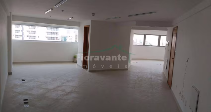 Sala comercial, Vila Mathias, Santos. Torre moderna.