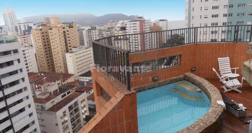 Cobertura com 4 dorms, Aparecida, Santos - R$ 2.5 mi, Cod: 1794