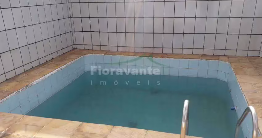 Cobertura triplex em santos, 3 dormitórios, 1suiite, piscina,