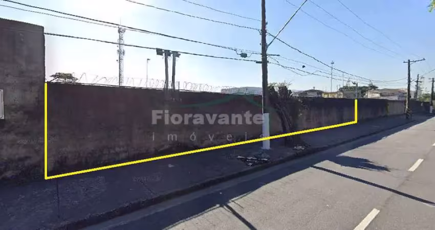 Terreno comercial para alugar na Avenida Almirante Cochrane, Embaré, Santos