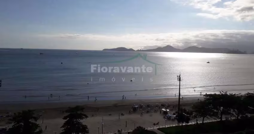 Apartamento com 3 dorms, aparecida, santos. frente para o mar.