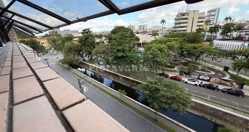 Sala comercial à venda na Avenida Senador Pinheiro Machado, Marapé, Santos