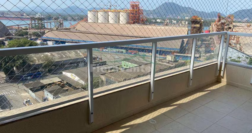 Apartamento com 3 dorms. (1 suíte) Ponta da Praia, Santos