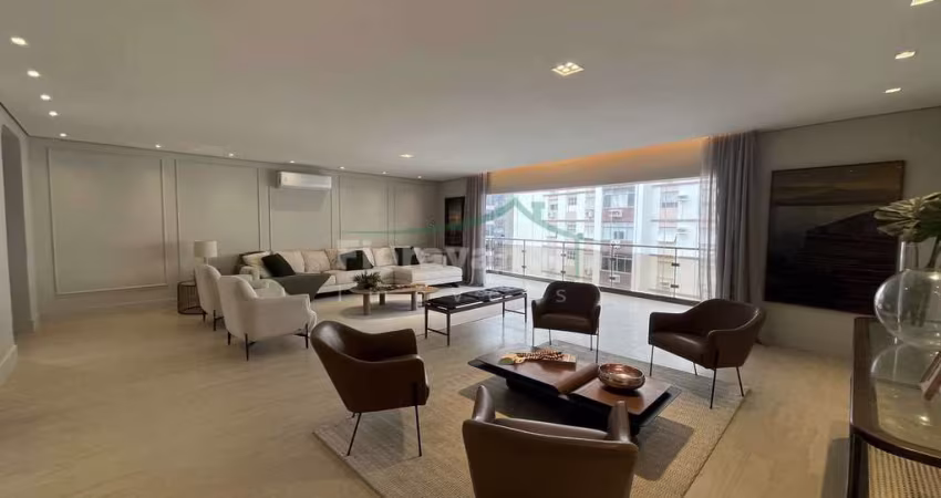 Apartamento com 4 quartos, Gonzaga, Santos