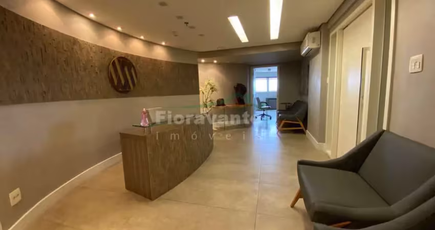 Conjunto comercial, andar inteiro, vila mathias/santos