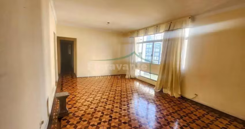 Apartamento com 3 quartos, gonzaga, santos. grande localização