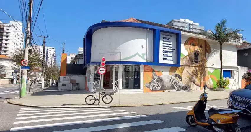 Ponto comercial para alugar na Rua Bento de Abreu, Boqueirão, Santos