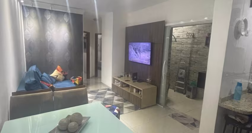 Apartamento  2 dormitorios sendo 1 Suite e cozinha   integrada a sala de estar e espaço de churrasqueira  ecológica