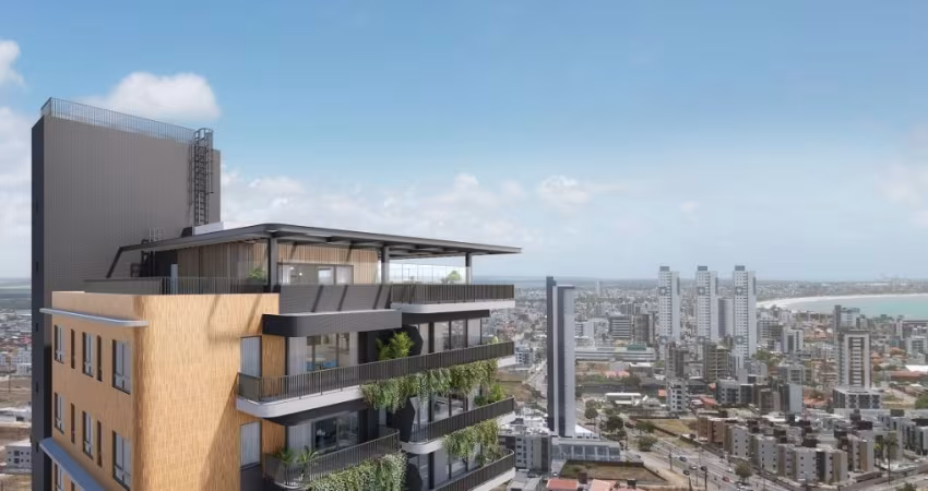 O melhor do Jardim Oceania, apartamentos nascente, com vista para os Parques e para o mar do Bessa.