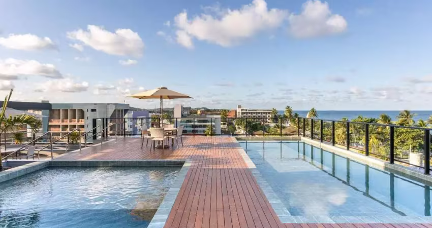 Apartamento à venda, 1 quarto, mar de campas - tamandaré/pe