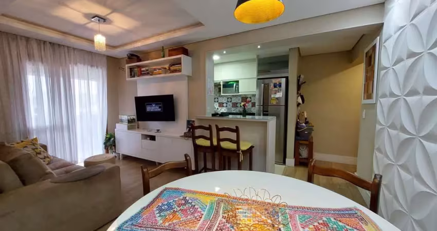 Apartamento à venda 2 quartos, 1 suite, 1 vaga, 76.59m², ideal, novo hamburgo - rs
