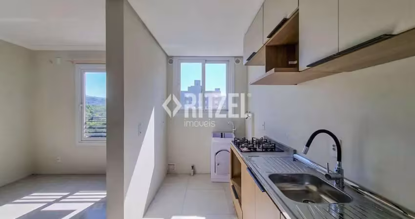 Apartamento semi mobiliado para locação, 02 quartos, centro, novo hamburgo, rs