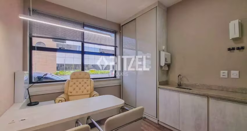 Sala mobiliada para locação, centro, são leopoldo, rs