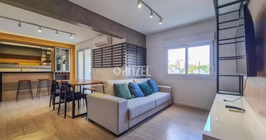 Apartamento para locação 1 quarto, 1 suite, 2 vagas, 69.23m², pátria nova, novo hamburgo - rs