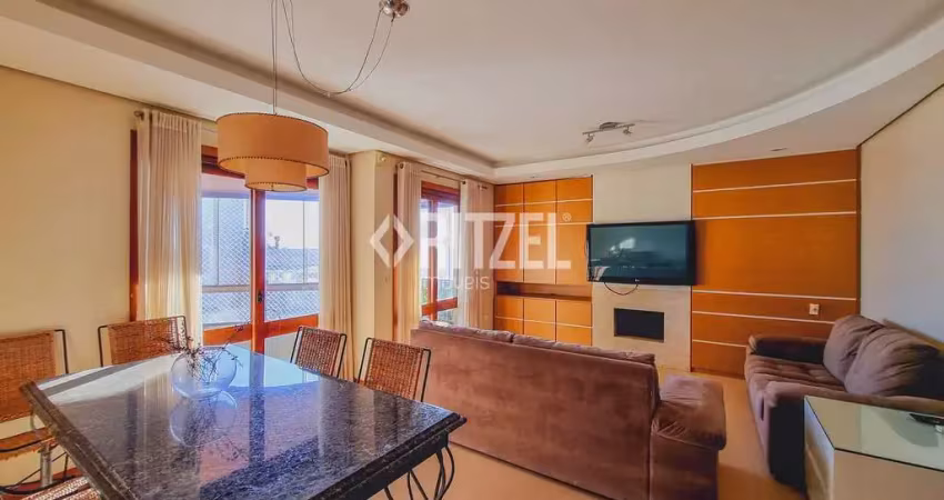 Apartamento mobiliado para locação, 3 quartos, 2 vagas, boa vista, novo hamburgo, rs