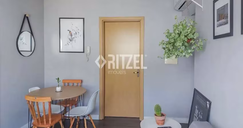 Apartamento semi mobiliado para locação, 2 quartos, 1 vaga, são jorge, novo hamburgo, rs