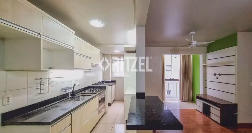Apartamento semi mobiliado para locação, 2 quartos, 1 vaga, industrial, novo hamburgo, rs