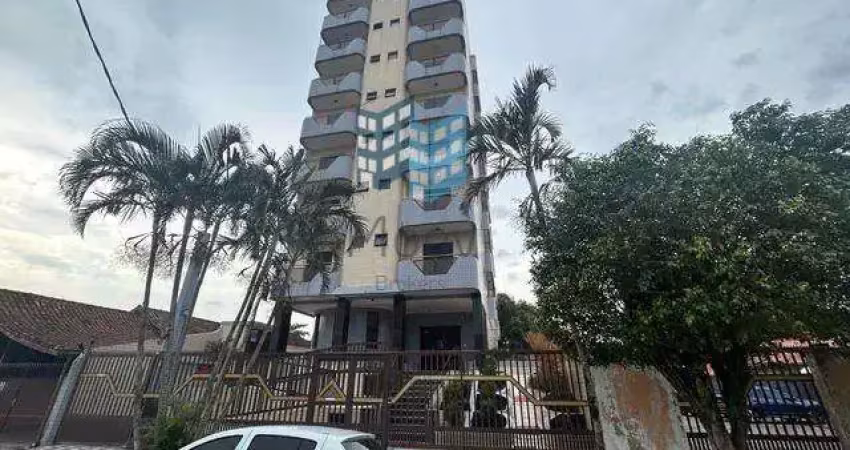 Apartamento de praia para venda em praia grande, maracanã, 2 dormitórios, 1 suíte, 1 banheiro