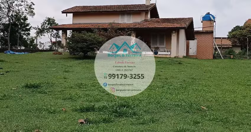 Chácara mobiliada  à venda, em condomínio fechado, bairro carafá, votorantim, sp
