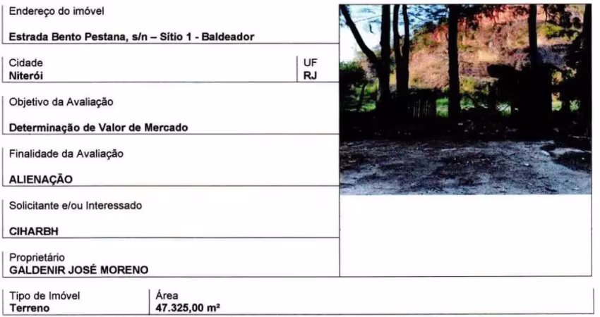 Oportunidade única em niteroi - rj | tipo: terreno | negociação: venda online  | situação: imóvel