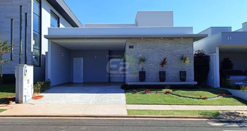 Casa de luxo com energia solar em condomínio exclusivo em São Carlos