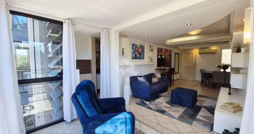 Apartamento semimobiliado com 3 dormitórios a venda no menino deus