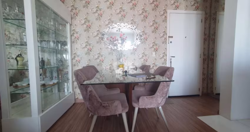 Apartamento com 2 dormitórios 1 vaga e semi mobiliado