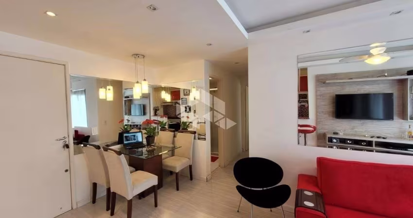 Apartamento Semi Mobiliado com 48m² de 02 dormitórios e 01 vaga de garagem no bairro Jardim Itu