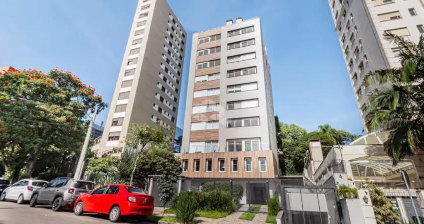 Apartamento mobiliado, 53,67m², com 01 suíte, 02 banheiros, 02 vagas no bairro três figueiras, porto alegre.