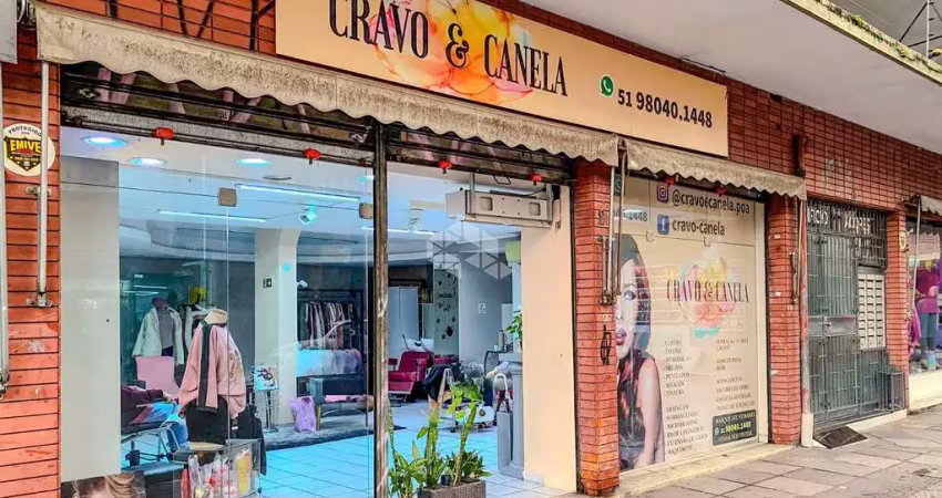 Loja térrea com amplo mezanino, 108 m² privativos, na cidade baixa - porto alegre