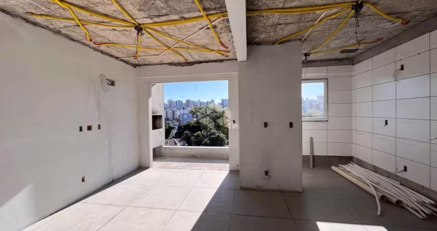 Apartamento 02 dormitórios com suíte e sacada com churrasqueira à venda na planta no Bairro Lourdes em Santa Maria
