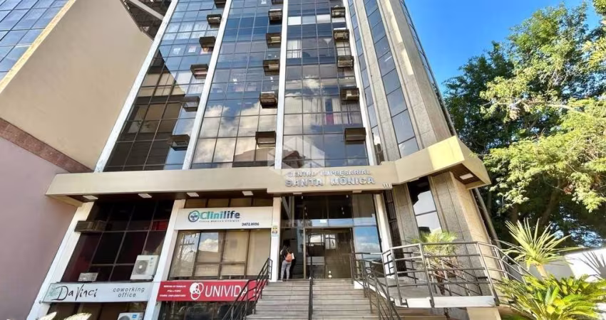 Loja comercial com 45,82m² e banheiro privativo no Edifício Santa Mônica, Centro de Canoas/RS