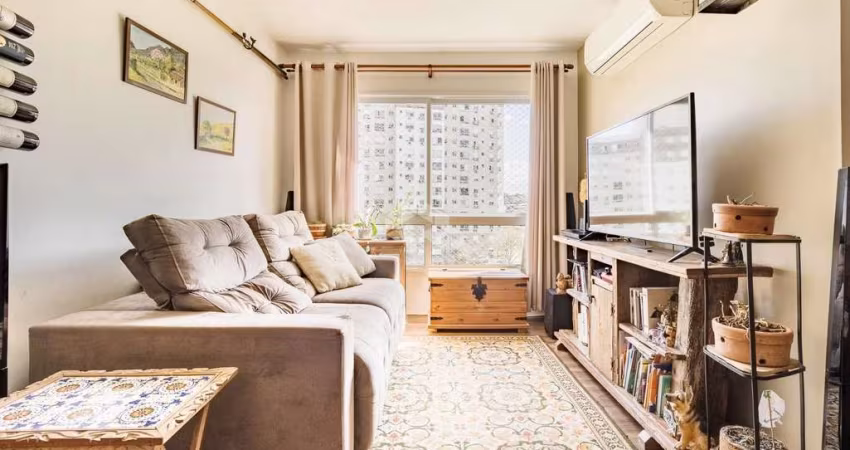 Apartamento de 2 dormitórios com churrasqueira no Rossi Caribe