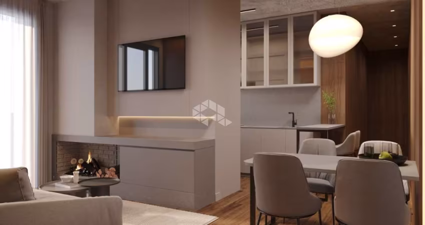 Apartamento 1 dormitório + lavabo, 55m², 1 vaga, no Centro de Canela