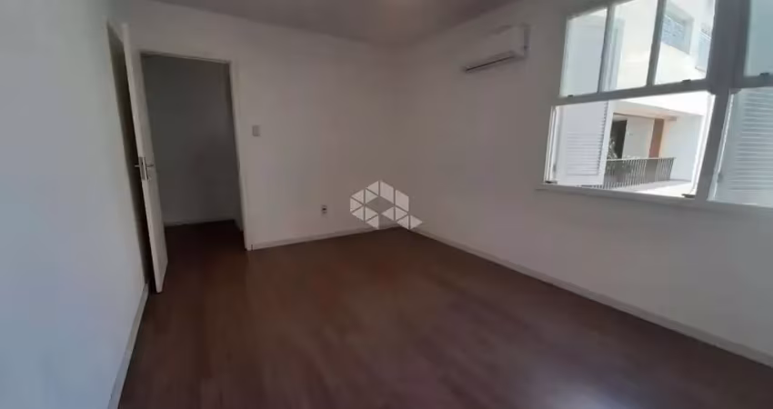 Apartamento 01 dormitório, térreo elevado, com vaga de garagem na av. bento gonçalves.