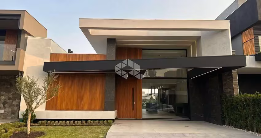 Excelente sobrado à venda no condomínio sunset, condomínio fechado localizado em xangri-la, em ótima localização