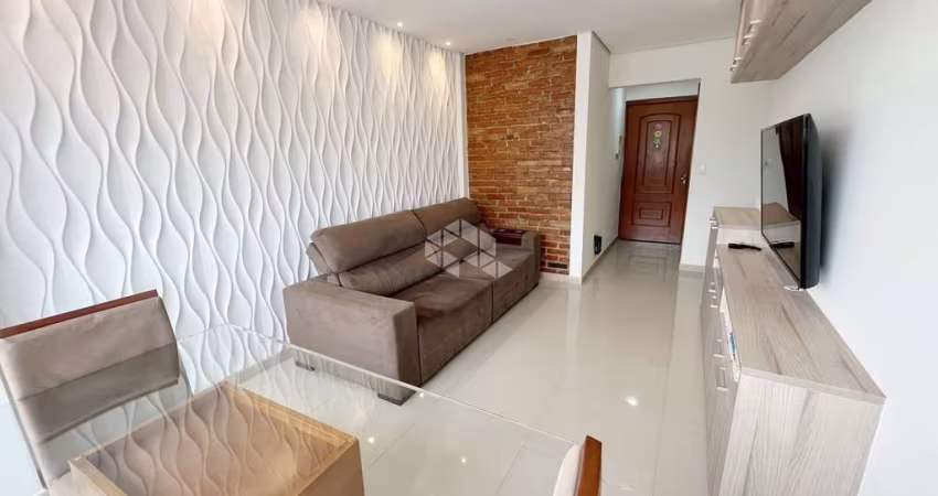 Apartamento semi-mobiliado de 55,90 m² e 01 quarto no bairro Floresta -