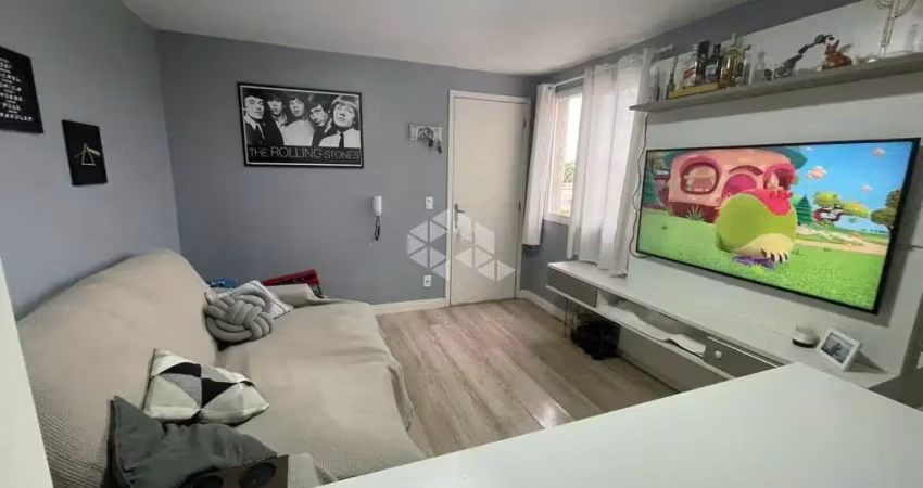 Apartamento semimobiliado , 2 dormitórios, 1 vaga de garagem fixa. Olimpica Esteio