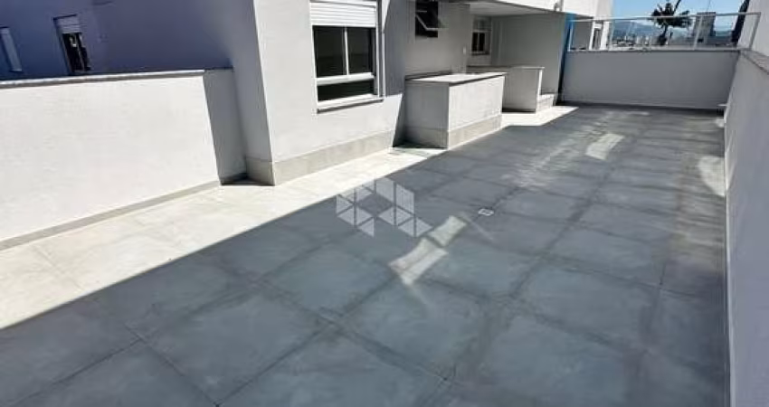 Apartamento com 2 quartos/dormitórios com suíte no bairro Barreiros - Terraço, em São José- SC