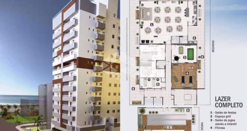 APARTAMENTO 02 DORMS. (01 suite) 01 VAGA, 50 METROS DA PRAIA. MARACANÃ, PRAIA GRANDE SP.